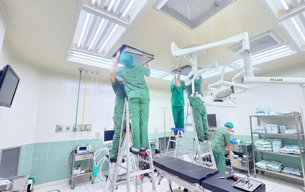 ห้องคลีนรูม / ห้องผ่าตัด (Cleanroom)